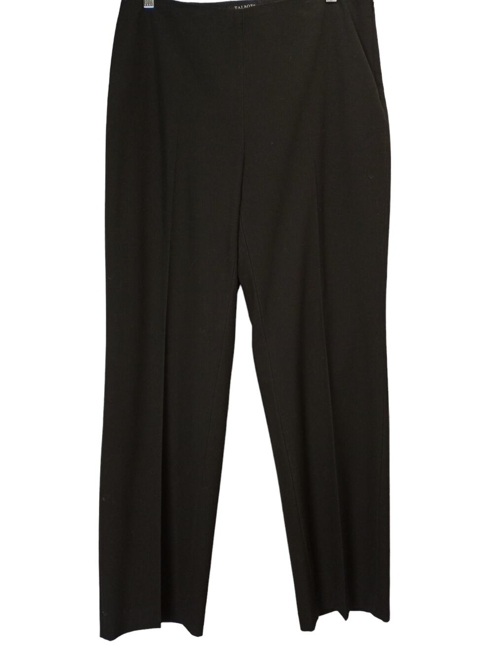 TALBOTS Classic Straight Black Dress Pants 10P